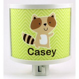 Raccoon Personalized Night Light by Common Rebels