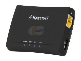 Hawking HMPS1U 1 Port USB 2.0 Print Server for Multi Function Printers