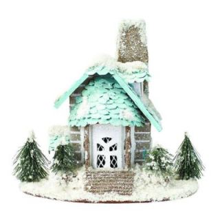 Martha Stewart Living 10.5 in. Snowy House 9260500340