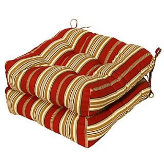 Greendale Home Fashions Outdoor Dining Chair Cushion (Set of 2)
