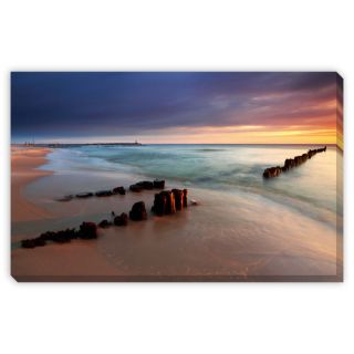 Beachcrest Home Little River Wrapped Photographic Print on Canvas