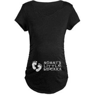 Mommy's Sidekick Maternity Dark T Shirt