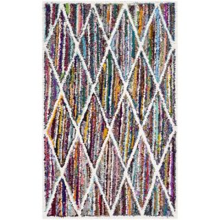 Safavieh Handmade Contemporary Nantucket Multicolored Cotton Rug (3 x