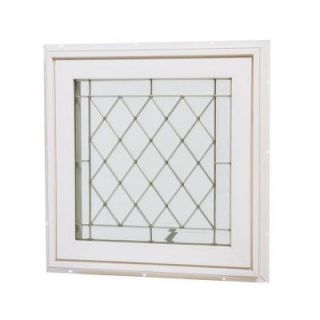 TAFCO WINDOWS 24 in. x 24 in. Awning Vinyl Window   White VA2424BDG P