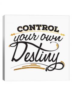 Control Your Destiny Iii by 5by5collective (Canvas) by iCanvas