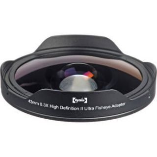 Opteka 43mm 0.3X HD Ultra Fisheye Lens Adapter OPTSC43FE
