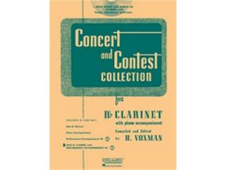 Hal Leonard  Concert and Contest Collection for Bb Clarinet   Book/CD Pack