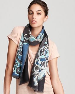 Emilio Pucci Pizzo Oblong Printed Scarf