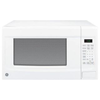 GE 1.4 cu. ft. 1100 Watt Countertop Microwave Oven in White JES1456DSWW