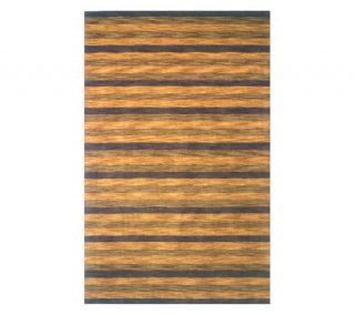 Momeni Metro Stripes 5 x 8 Handmade Wool Rug —