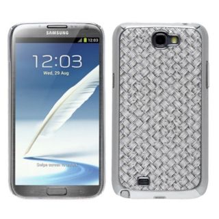 INSTEN Silver Grey Plating Alloy Phone Case Cover for Samsung Galaxy