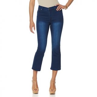 DG2 by Diane Gilman SuperStretch Lite Cropped Boot Cut Jean   Basic Colors   8041993