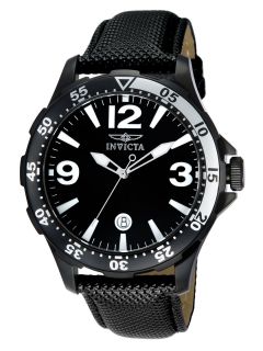 Mens Specialty Round Black Watch by Invicta Watches