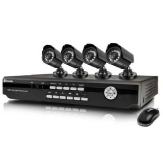 Swann 4 Ch. 500 GB Hard Drive Surveillance System with 4 460 TVL Cameras DISCONTINUED SWDVK 426004