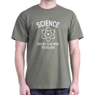  Men's Science Doesn't Care What You Believe In T Shirt