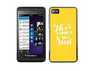 MOONCASE Hard Protective Printing Back Plate Case Cover for Blackberry Z10 No.5005182