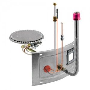 Rheem AM39932 2 Water Heater Burner Assembly Kit