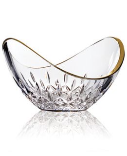 Waterford Gifts, Lismore Essence Gold Ellipse Bowl 6