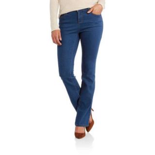 Faded Glory Women's Everyday Slim Bootcut Jean available in Regular and Petite