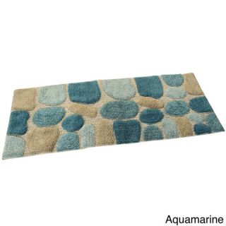 Medallion Cotton Tufted Non skid Bath Rug (Set of 2) by Better Trends