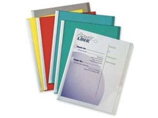C Line Products  Inc. CLI32555 Report Covers  w  Binding Bars  Blue Vinyl
