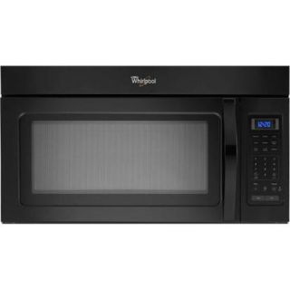 Whirlpool 1.7 cubic foot Over the Range Black Microwave