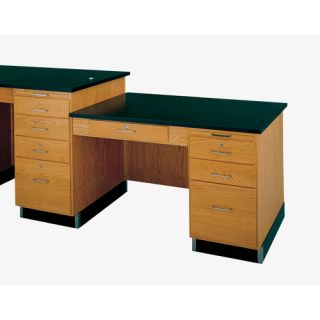 Diversified Woodcrafts Side Desk for 5 and 8 Wide Instructors Desk