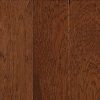 allen + roth 0.375 in Hickory Locking Hardwood Flooring Sample (Warm Cherry)