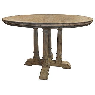 Victoria Reclaimed Wood Counter Height Round Table  