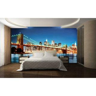 WallPops Ideal Decor New York East River Wall Mural