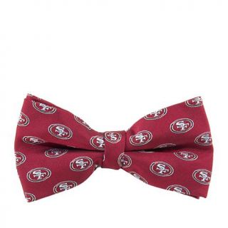 Officially Licensed NFL Team Logo and Color 100% Polyester Bow Tie   49ers   7559615
