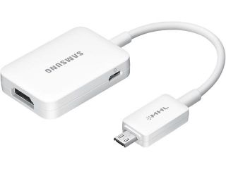 SAMSUNG ET H10FAUWESTA Micro USB to HDMI (1080P) MHL 2.0 HDTV Adapter Cable for Galaxy S4, S3 and Note 2