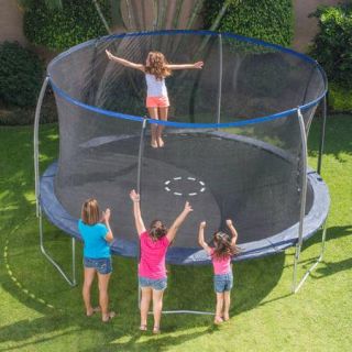 BouncePro 14&apos; Trampoline with Flex Enclosure