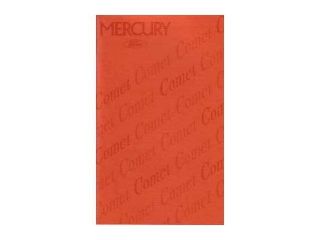 1975 Mercury Comet Owners Manual User Guide Operator Book Fuses Fluids OEM