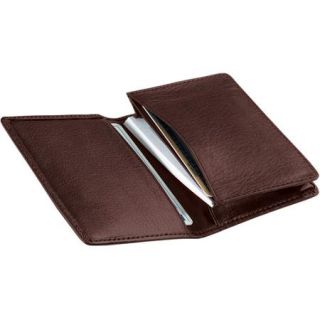 Royce Leather Deluxe Business Card Case Holder in Genuine Leather