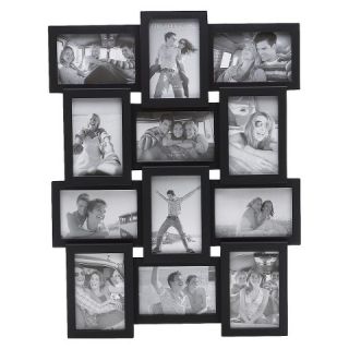 12 Opening Photo Frame   Black 4x6