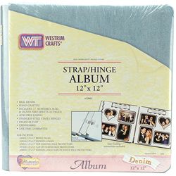 Westrim Renaissance Strap/ Hinge Scrapbook Album   Shopping