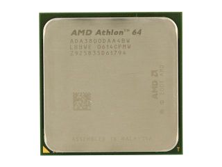 Refurbished AMD Athlon 64 3800+ Venice Single Core 2.4 GHz Socket 939 ADA3800DAA4BW Desktop Processor