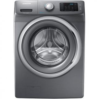 Samsung 4.2 Cu. Ft. Front Load Washer with Steam Technology   Platinum   7440481