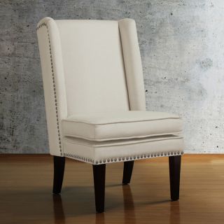 Wing Natural Linen Dining Chair  ™ Shopping   Great Deals