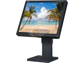 Refurbished NEC Display Solutions LCD1760NX BK 1 Black 17" 16ms LCD Monitor 250 cd/m2 450:1