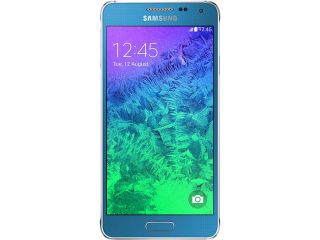 Samsung Galaxy Alpha G850M 32 GB, 2 GB RAM Blue Unlocked GSM Android Cell Phone 4.7"