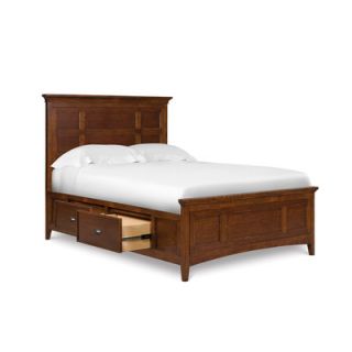 Magnussen Riley Panel Bed with Storage Rails