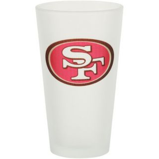 San Francisco 49ers Frosted Pint Glass