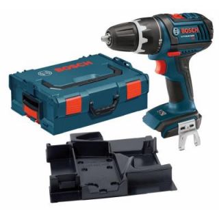 Bosch 18 Volt Lithium Ion Compact Tough Cordless Drill Driver with Insert Tray for L Boxx 2 (Tool Only) DDS181BN