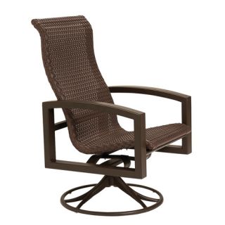 Lakeside Woven Swivel Rocking Chair by Tropitone