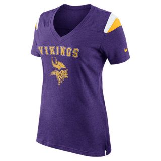 Womens Nike Minnesota Vikings Fan T Shirt   602768 545