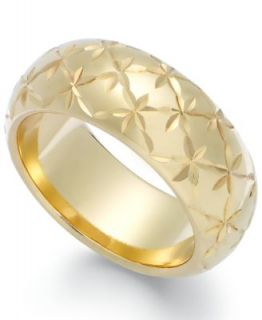 Signature Gold™ Diamond Cut Star Ring in 14k Gold
