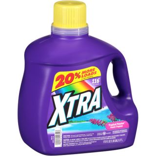 Xtra Tropical Passion Liquid Laundry Detergent, 175 fl oz