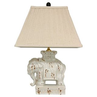 Ivory Elephant Lamp   Ivory (22)